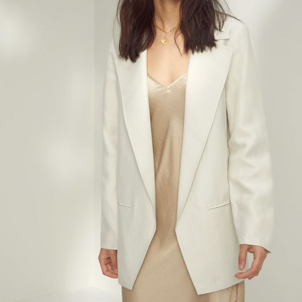 Aritzia Wilfred Alto Linen Jacket